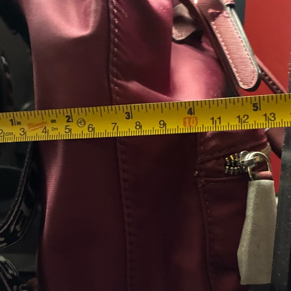 Stylish Burgundy Backpack - image 7